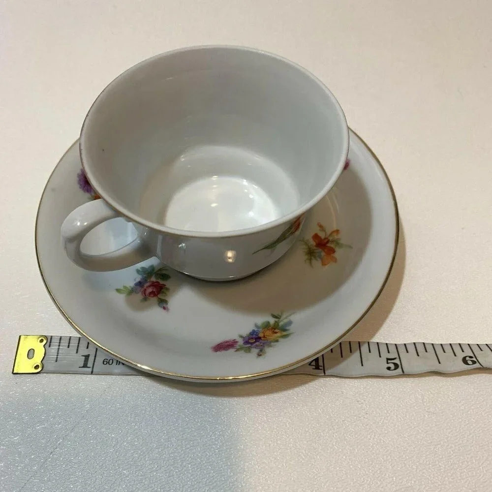Vintage Arabia Suomi Finlandia‎ 166 Floral Tea Cup